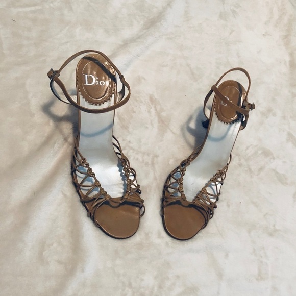 Christian Dior Sandal Heels Size 39.5 - Picture 2 of 16
